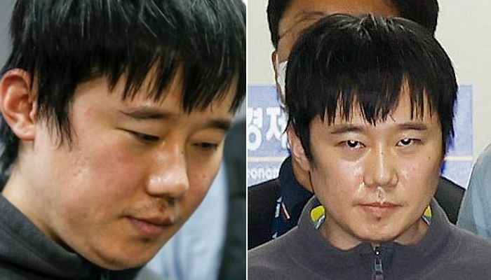 마스크 벗고 ‘살벌한 눈빛’으로 기자들 노려보는 ‘신당역 살인범’ 전주환