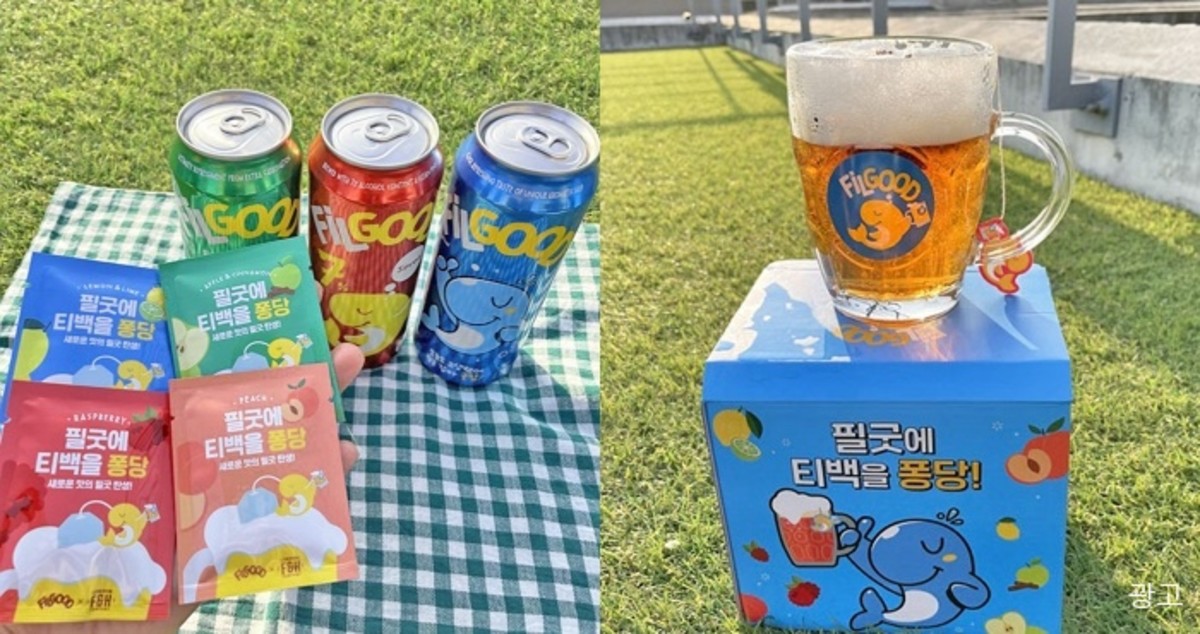 “술에 티백을 퐁당!” 오비맥주 필굿, 한정판 ‘뀼백’ 인기 폭발에 재출시