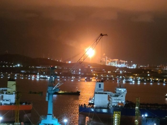 “화재 신고만 100여건”...어제(4일) 울산 하늘이 붉게 물들었던 이유