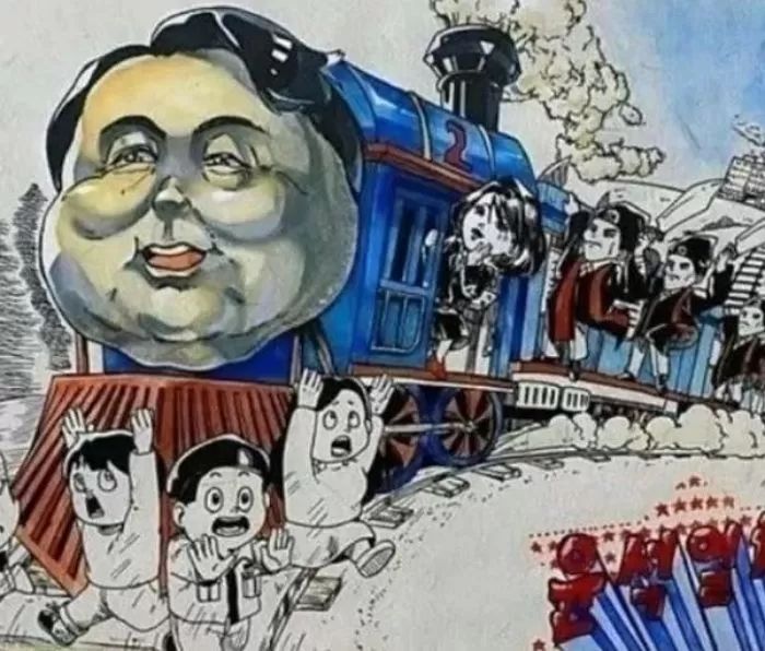 ‘윤석열차’ 표절 논란 일자 그림 그린 고등학생이 밝힌 아이디어 얻게 된 계기