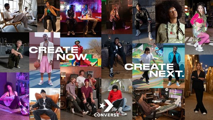 전 세계 20여 명의 크리에이터들과 함께한 브랜드 보이스 캠페인 ‘Create Now. Create Next’ 공개한 컨버스