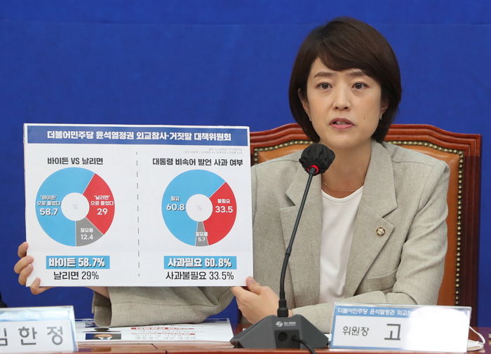 “검찰, 압수수색 왜 막냐” 항의에 민주당 고민정이 한 황당한 대답