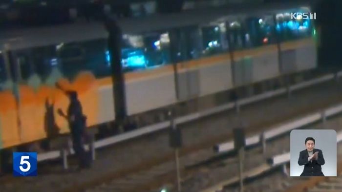 “2주 만에 6개 도시 뚫렸다”...외국인에 ‘그라피티’ 습격 받은 지하철 전동차들