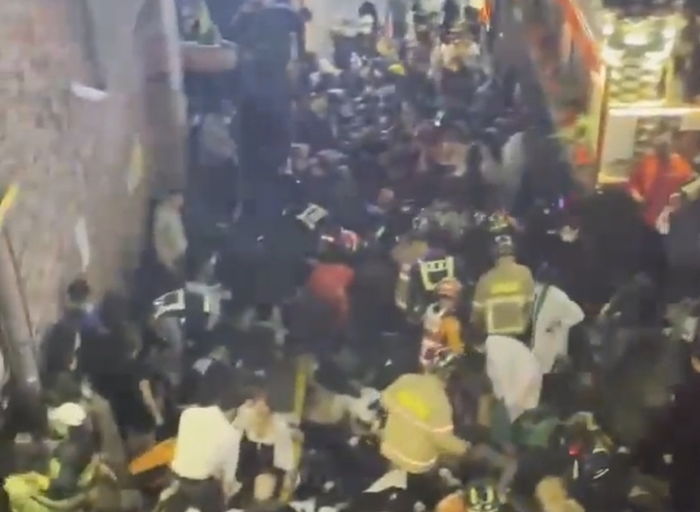 이태원서 심정지 추정 사상자 100여명 발생...피해규모 커져