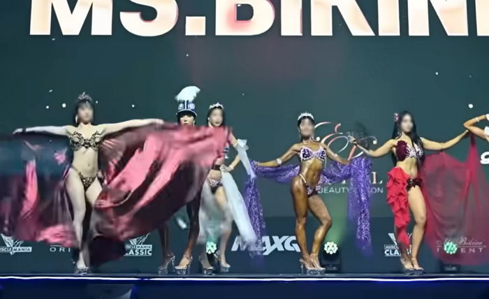 “3년 노력해 나간 ‘2022 머슬마니아 대회’, 옆 선수 때문에 망했습니다”...역대급 민폐 참가자 영상