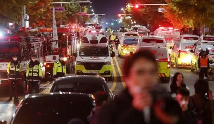 이태원 참사 현장서 ‘손 벌벌’ 떨며 브리핑하던 소방서장, ‘피의자’ 신분으로 입건