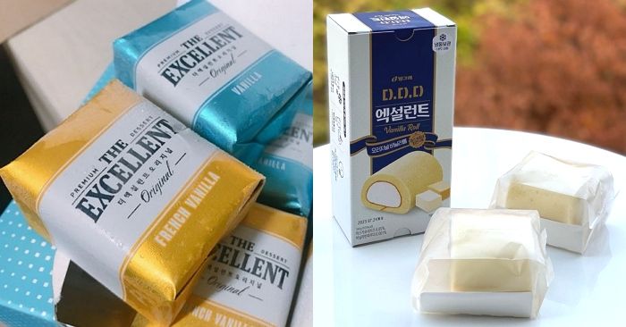 추억의 아이스크림 ‘엑설런트’, 부드러운 빵 안에 쏙 들어간 ‘롤케이크’로 나왔다