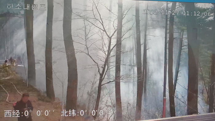 양양 추락 산불 진화용 헬기 탑승자 2명 사망 추정...추가 폭발 우려로 접근 어려워