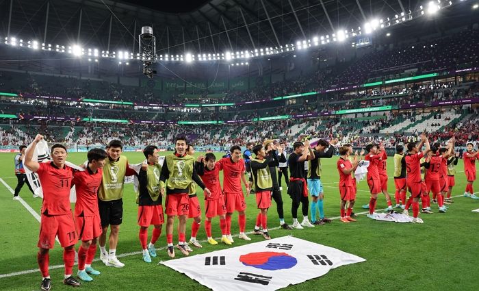 한국 8강 진출 확률 23%, 16강 나라 중 꼴지...벤투호 또다시 ‘역대급 이변’ 노립니다