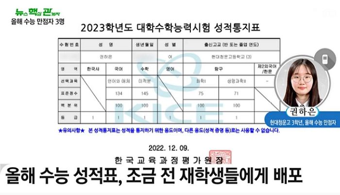 ‘수능 만점자’가 집중 안 될 때 했던 행동 말하자 모두들 깜짝 놀랐다