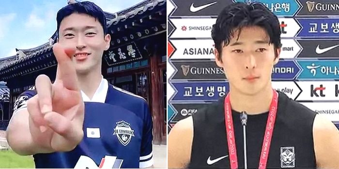 “짧은 머리 VS 긴 머리”...팬들 사이에서 취향 확 갈리고 있는 조규성 헤어스타일