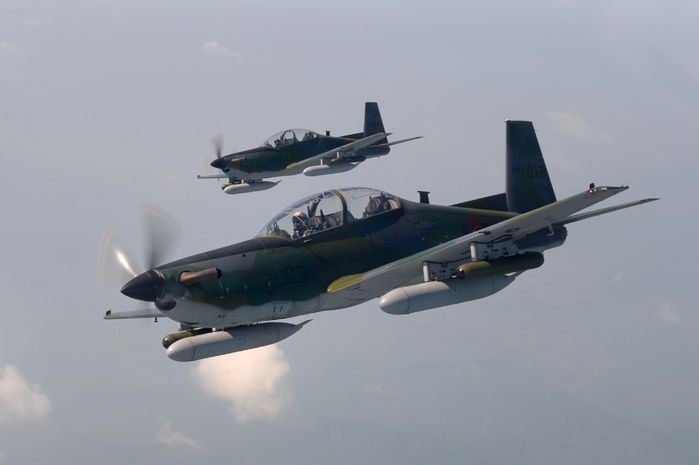 강원 횡성서 전투기 추락...공군 KA-1 공격기 추정