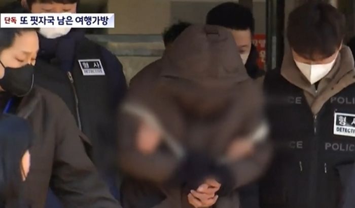 “또 다른 피해자 있나”...‘옷장 시신’ 살해범 집에서 또 핏자국 묻은 여행 가방 발견됐다