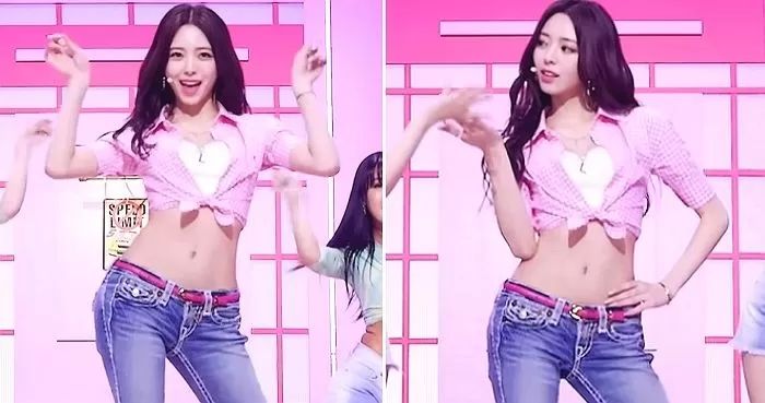 로우라이즈 찰떡 소화한 있지 유나...‘골반뽕 의혹’ 시달렸던 과거 영상