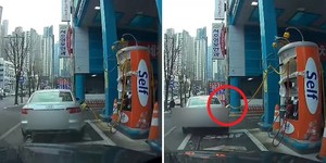 대형주유소 이미지