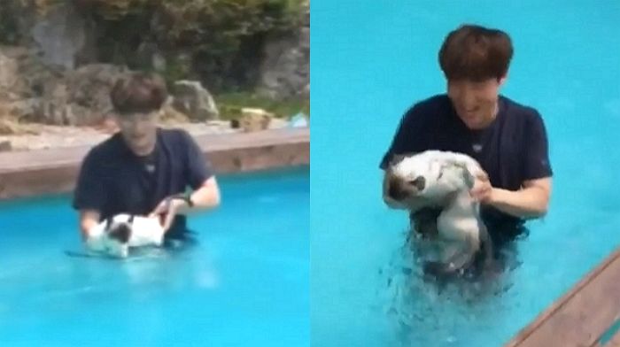 ‘수영장에 고양이 빠뜨리더니...’ 이기영, 동거녀와 펜션 놀러가 ‘이런 짓’까지 했다