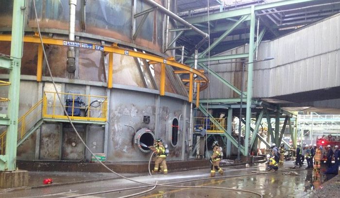 충남 태안화력발전소에 폭발음과 불길 ...“상황 파악 중”