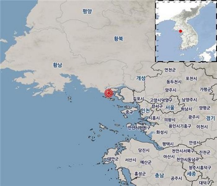 “수도권이 흔들렸다”...한밤중 인천 서쪽 25km 해역서 규모 3.7 지진