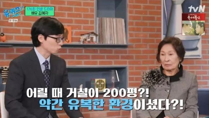 김혜자가 어릴 적 ‘마당 900평, 거실 200평’ 집에서 산 이유...아버지가 누군지 봤더니