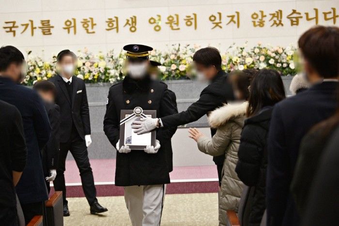 부대서 혹한기 훈련 중 숨진 최민서 일병, 대전현충원 안장