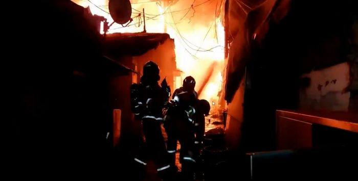 강남 개포동 구룡마을서 큰 불...500명 대피