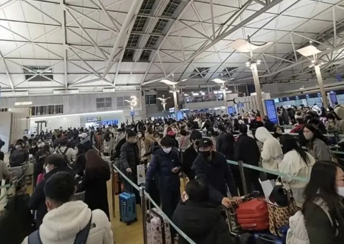 ‘설 연휴’ 직전날인 오늘(20일) 아침 인천공항 상황 (+사진)