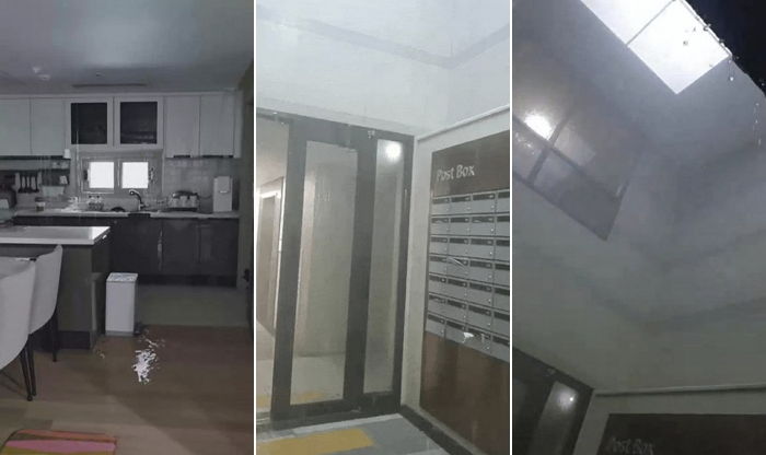 천장서 물 쏟아져 ‘워터밤 콘서트’ 돼버린 검단 신축 아파트 상황 (+영상)