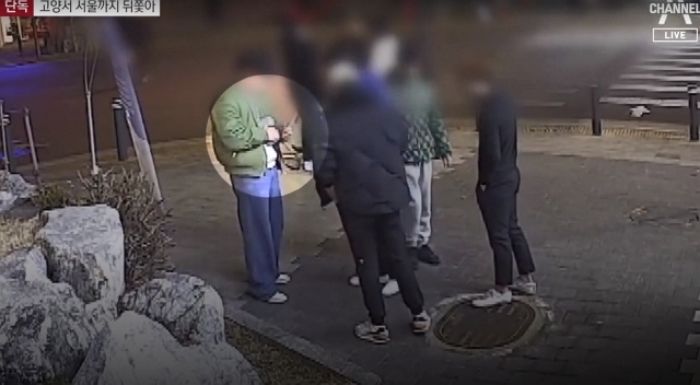 서대문 한복판서 벨트에 벽돌 묶어 휘두르고 소화기 뿌리며 ‘패싸움’ 한 10대들