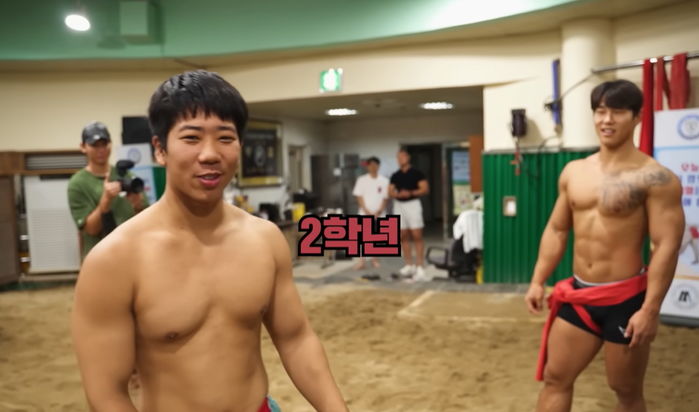 ‘피지컬 최강자’라 불리는 91kg 윤성빈을 1초 만에 바닥에 내동댕이 친 고등학생 (영상)