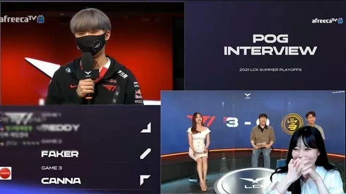 6살 연상 ‘글래머 여캠’과 뜨겁게 연애하던 프로게이머 칸나...결국 결별했다