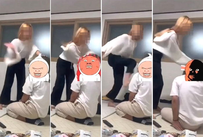 “고데기 대신 담뱃불 지져” 한국에 사는 06년생 조선족 ‘집단 학폭’ 영상