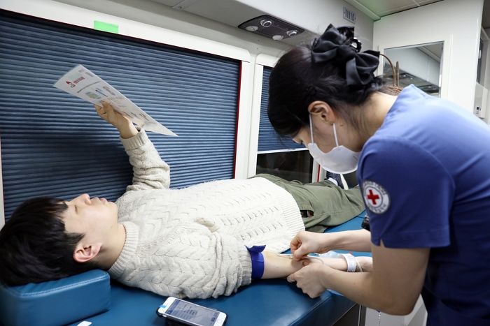 임직원 단체 헌혈로 ‘헌혈증 250장’ 백혈병 환아에 기부한 농심