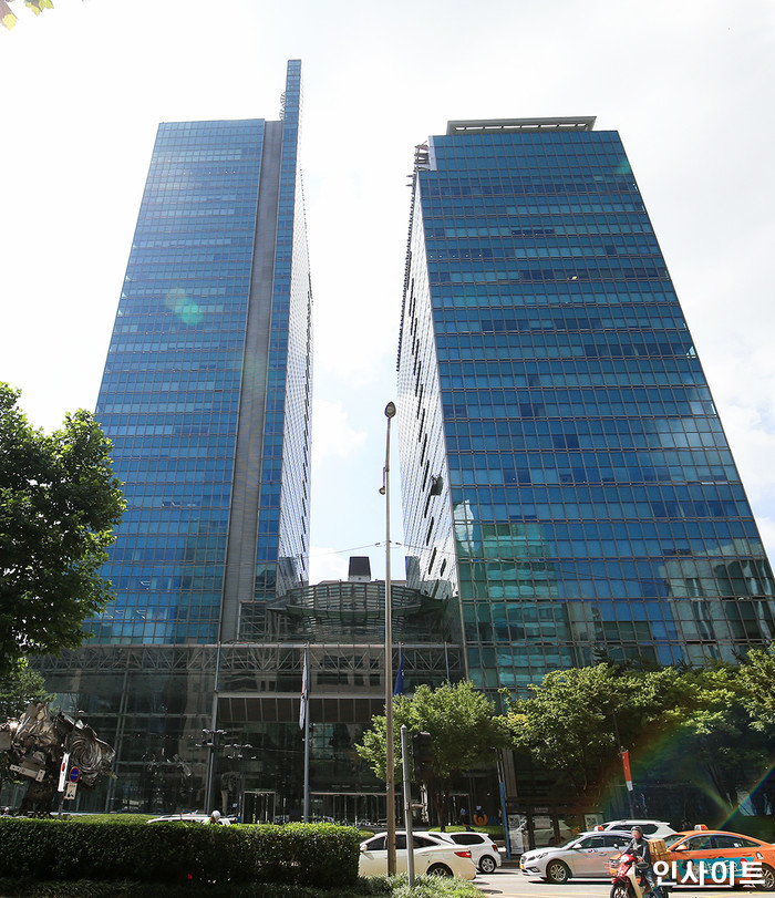 강남 포스코센터 30대 남성 추락사...극단 선택 추정