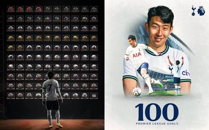 손흥민의  ‘EPL 100골’ 분석해보니 오른발 55골, 왼발 41골...황금양발 인증했다