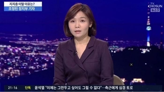 ‘방송인 출신’ 조정린 TV조선 기자의 2살 연상 남편 직업 공개됐다