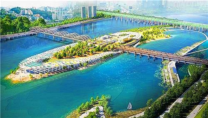 “서울시 한강 노들섬, 2025년에 이렇게 바뀝니다” (예상도)