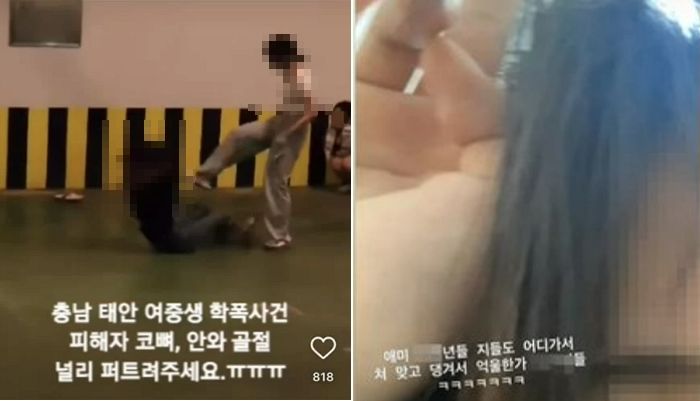 “지들도 처맞고 다녀서 억울한가”...충격적인 태안 학폭 가해자 반응