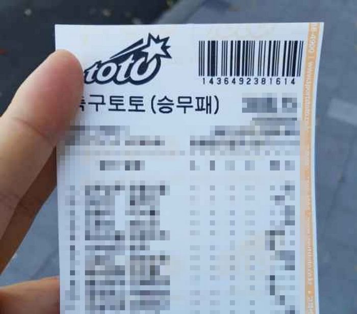 축구 10경기 무승부 모두 맞혀 ‘100원→2200만원’ 만든 토토의 신