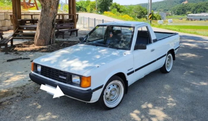 당근마켓에 등장해 차 덕후들 심장 뛰게 한 1989년식 ‘포니2 픽업’