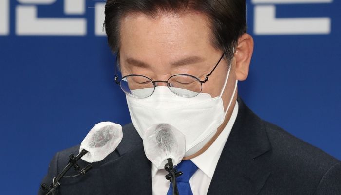 이재명이 대선 패배 직후 보배드림에 올려 추천 수천개 받은 편지