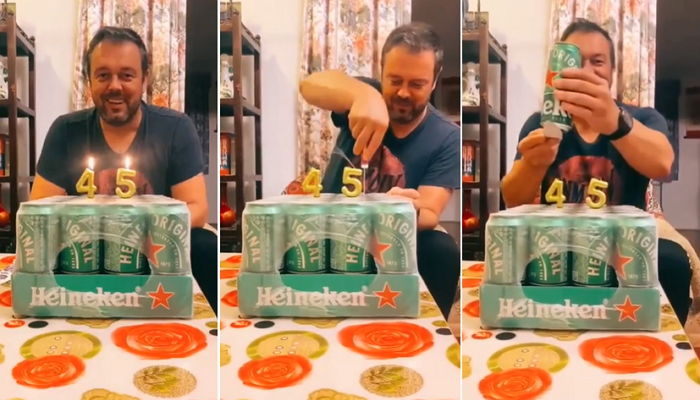 술꾼 친구에게 선물하면 진심으로 기뻐할 ‘맥주 생일 케이크’