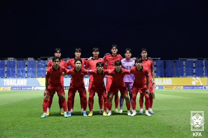 U-17 아시안컵 한일 결승전 전반 종료 0-1...일본 앞서