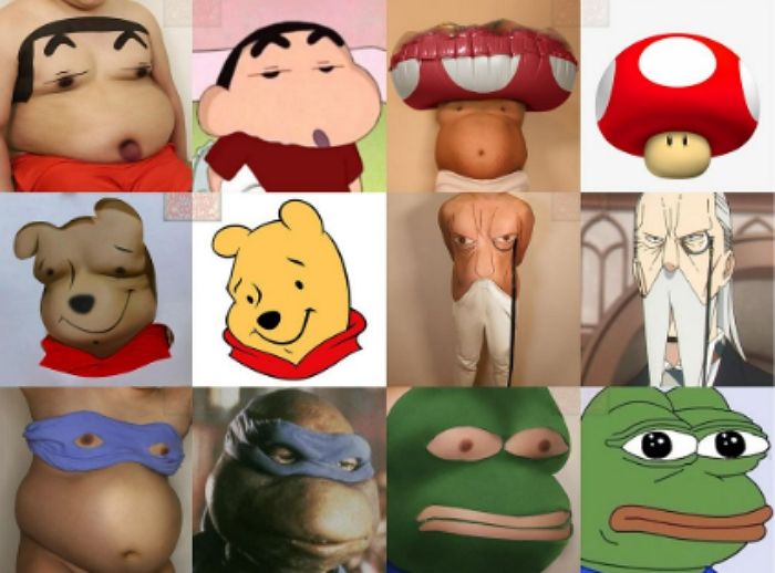 “살찐 배가 신의 한 수”...저가 코스프레좌가 통통한 ‘뱃살’로 탄생시킨 명작들 (+사진)