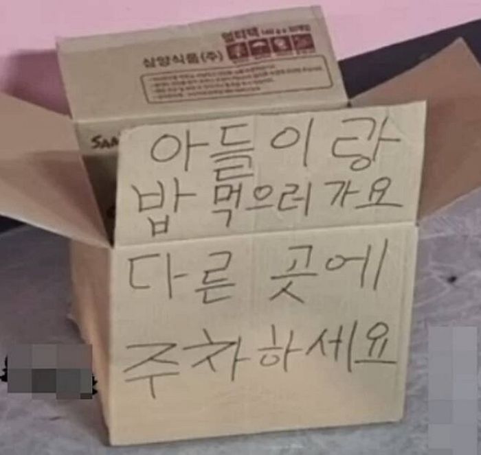 “아들이랑 밥 먹으러 가요, 다른 데 주차하세요”...분노의 발차기 유발한 주차 빌런 (+영상)
