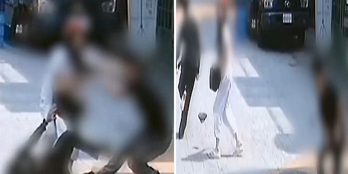 신림역 칼부림 현장서 흉기든 가해자 밀쳐 옆에 있던 남성 구해준 여성