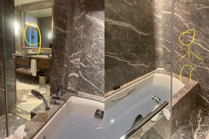 “서울 유명 5성급 호텔에서 씻고 있는데 남자 직원이 문을 따고 들어왔습니다”