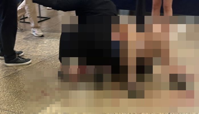 서현역 묻지마 칼부림 사건 현장이 공개됐다  (+사진)