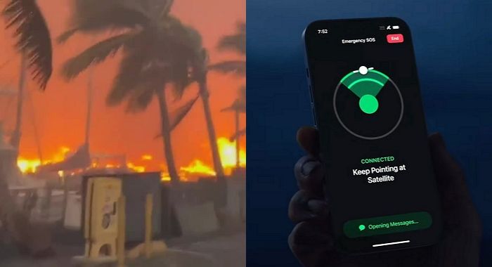 뜨거운 불길에 휩싸인 차량에 갇힌 가족들...아이폰 14 ‘긴급 SOS’가 구했다
