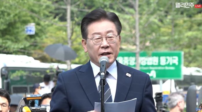 이재명 “구속영장 청구하면 심사받겠다...‘비회기’ 때 청구하라”