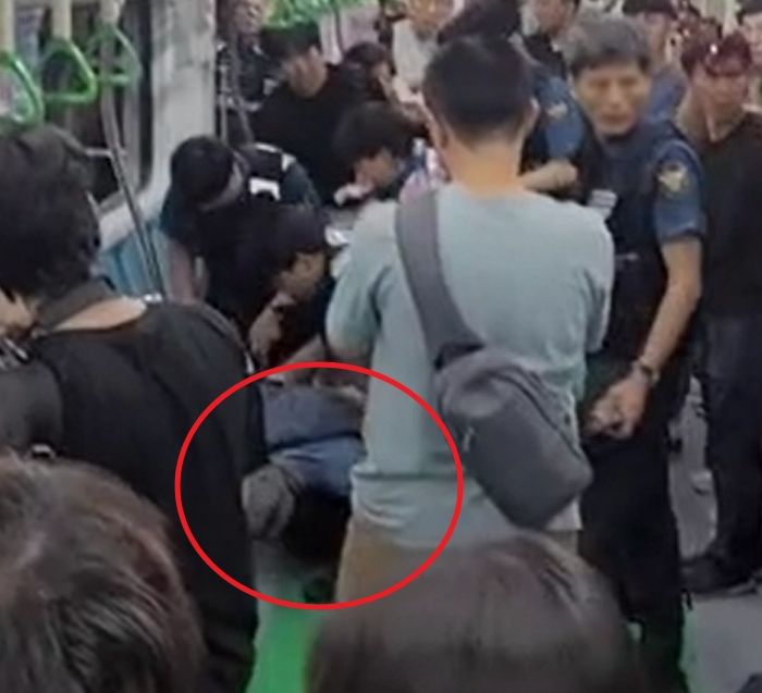 오늘(19일)자 지하철 2호선 합정역서 흉기 난동 발생...사건 당시 영상 급속 확산 중